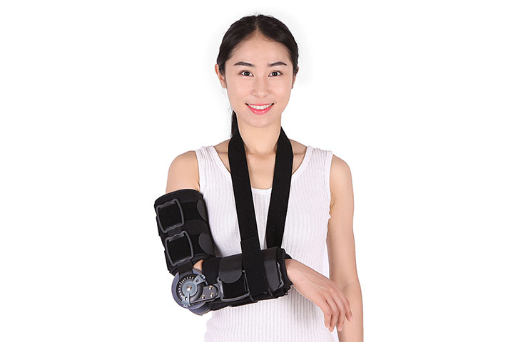 Adjustable fixed support - KT002 adjustable joint type elbow fixed support