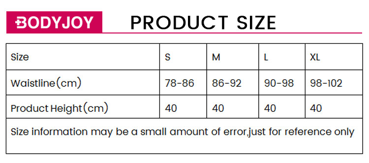 product size